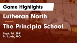 Lutheran North  vs The Principia School Game Highlights - Sept. 24, 2021