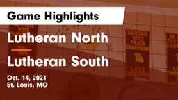 Lutheran North  vs Lutheran South   Game Highlights - Oct. 14, 2021