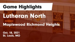 Lutheran North  vs Maplewood Richmond Heights  Game Highlights - Oct. 18, 2021