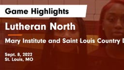 Lutheran North  vs Mary Institute and Saint Louis Country Day School Game Highlights - Sept. 8, 2022