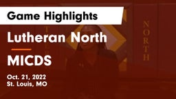Lutheran North  vs MICDS Game Highlights - Oct. 21, 2022
