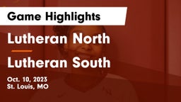 Lutheran North  vs Lutheran South   Game Highlights - Oct. 10, 2023
