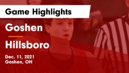 Goshen  vs Hillsboro Game Highlights - Dec. 11, 2021