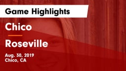 Chico  vs Roseville  Game Highlights - Aug. 30, 2019