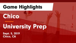 Chico  vs University Prep  Game Highlights - Sept. 5, 2019