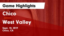Chico  vs West Valley  Game Highlights - Sept. 10, 2019