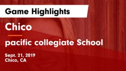 Chico  vs pacific collegiate School Game Highlights - Sept. 21, 2019