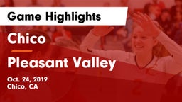 Chico  vs Pleasant Valley  Game Highlights - Oct. 24, 2019