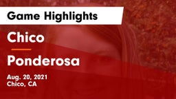 Chico  vs Ponderosa Game Highlights - Aug. 20, 2021