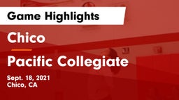 Chico  vs Pacific Collegiate Game Highlights - Sept. 18, 2021