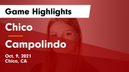 Chico  vs Campolindo Game Highlights - Oct. 9, 2021