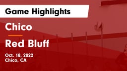 Chico  vs Red Bluff  Game Highlights - Oct. 18, 2022