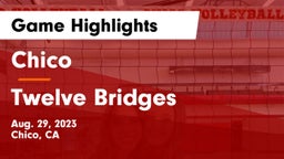 Chico  vs Twelve Bridges Game Highlights - Aug. 29, 2023