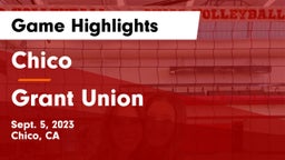 Chico  vs Grant Union  Game Highlights - Sept. 5, 2023