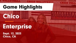 Chico  vs Enterprise  Game Highlights - Sept. 12, 2023