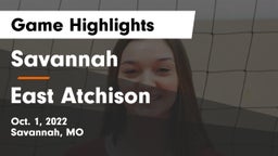 Savannah  vs East Atchison  Game Highlights - Oct. 1, 2022