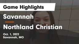 Savannah  vs Northland Christian  Game Highlights - Oct. 1, 2022