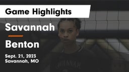 Savannah  vs Benton  Game Highlights - Sept. 21, 2023