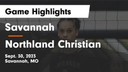 Savannah  vs Northland Christian  Game Highlights - Sept. 30, 2023