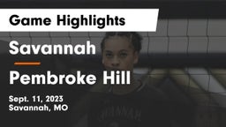 Savannah  vs Pembroke Hill  Game Highlights - Sept. 11, 2023