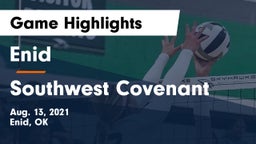 Enid  vs Southwest Covenant  Game Highlights - Aug. 13, 2021