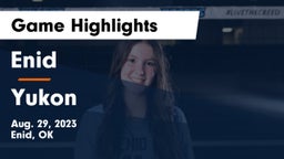 Enid  vs Yukon  Game Highlights - Aug. 29, 2023