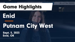 Enid  vs Putnam City West  Game Highlights - Sept. 5, 2023
