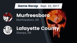 Recap: Murfreesboro  vs. Lafayette County  2017