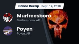 Recap: Murfreesboro  vs. Poyen  2018