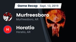 Recap: Murfreesboro  vs. Horatio  2019