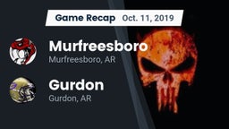 Recap: Murfreesboro  vs. Gurdon  2019