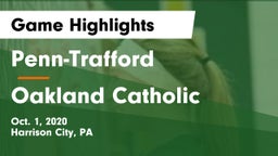 Penn-Trafford  vs Oakland Catholic  Game Highlights - Oct. 1, 2020