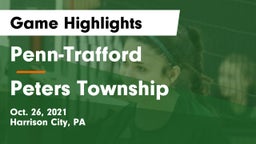 Penn-Trafford  vs Peters Township  Game Highlights - Oct. 26, 2021