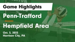 Penn-Trafford  vs Hempfield Area  Game Highlights - Oct. 3, 2023