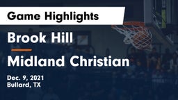 Brook Hill   vs Midland Christian  Game Highlights - Dec. 9, 2021