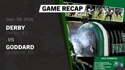 Recap: Derby  vs. Goddard  2016