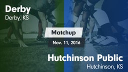Matchup: Derby  vs. Hutchinson Public  2016