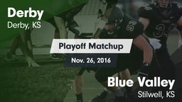 Matchup: Derby  vs. Blue Valley  2016