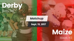 Matchup: Derby  vs. Maize  2017