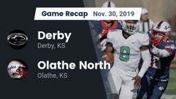 Recap: Derby  vs. Olathe North  2019