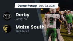 Recap: Derby  vs. Maize South  2021