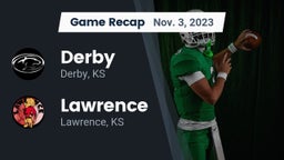Recap: Derby  vs. Lawrence  2023