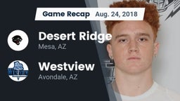 Recap: Desert Ridge  vs. Westview  2018