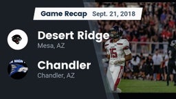 Recap: Desert Ridge  vs. Chandler  2018