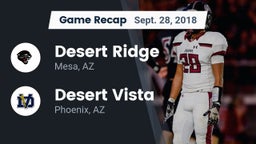 Recap: Desert Ridge  vs. Desert Vista  2018