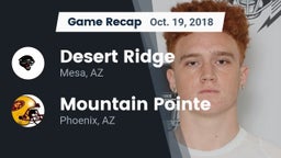Recap: Desert Ridge  vs. Mountain Pointe  2018