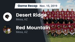 Recap: Desert Ridge  vs. Red Mountain  2019