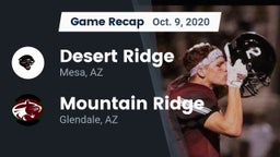 Recap: Desert Ridge  vs. Mountain Ridge  2020