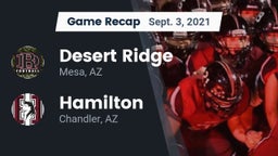 Recap: Desert Ridge  vs. Hamilton  2021