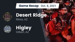 Recap: Desert Ridge  vs. Higley  2021